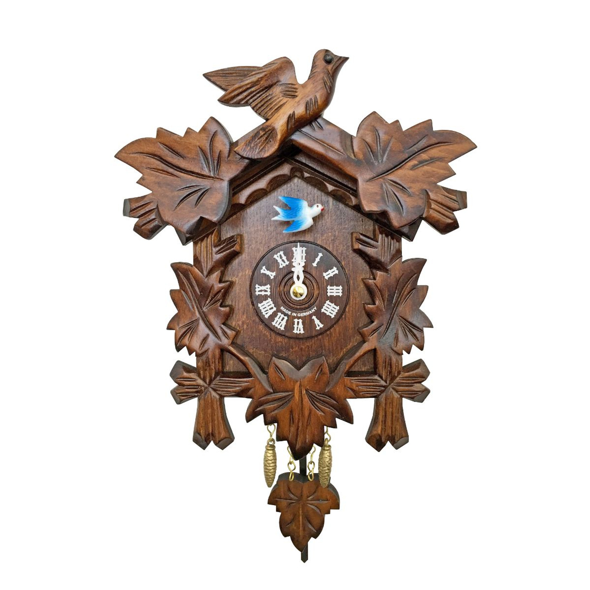 7.5" Engstler BatteryOperated Mini Cuckoo Wall Clock with Music